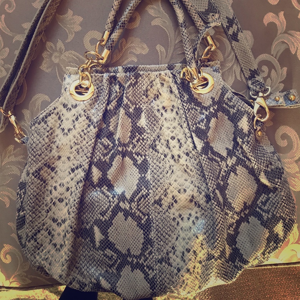 Cynthia Rowley Snake Print Purse